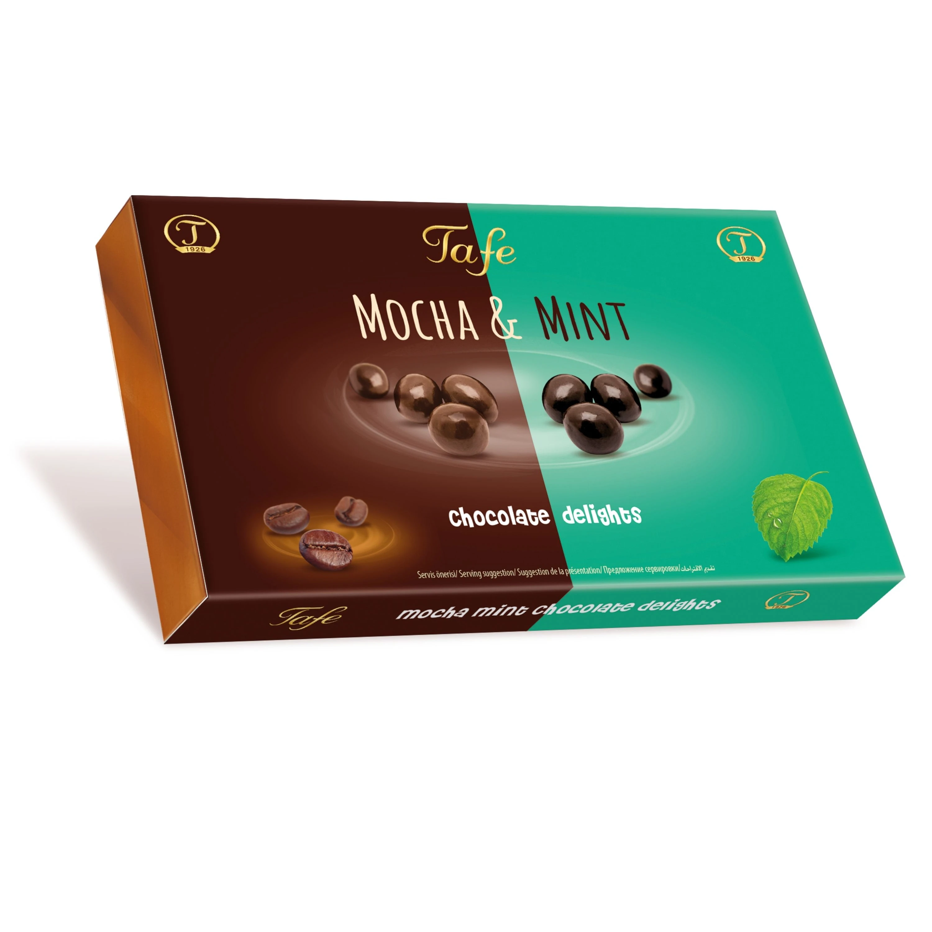 Tafe Chocolate Delight with Mocha & Mint  Dragee 60g - 1254 code