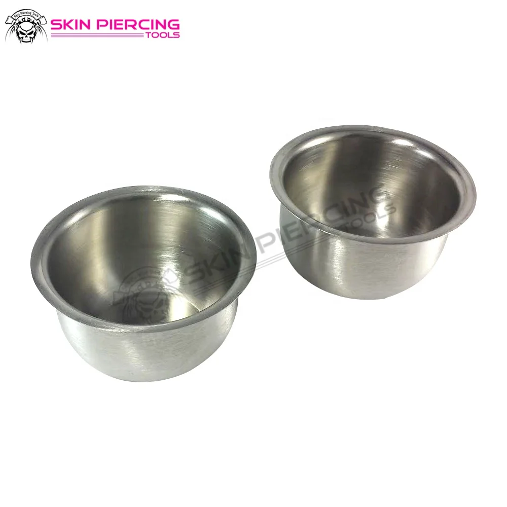 Gallipot holloware High Quality Body Piercing Tool Instrument Tray / Stainless Steel