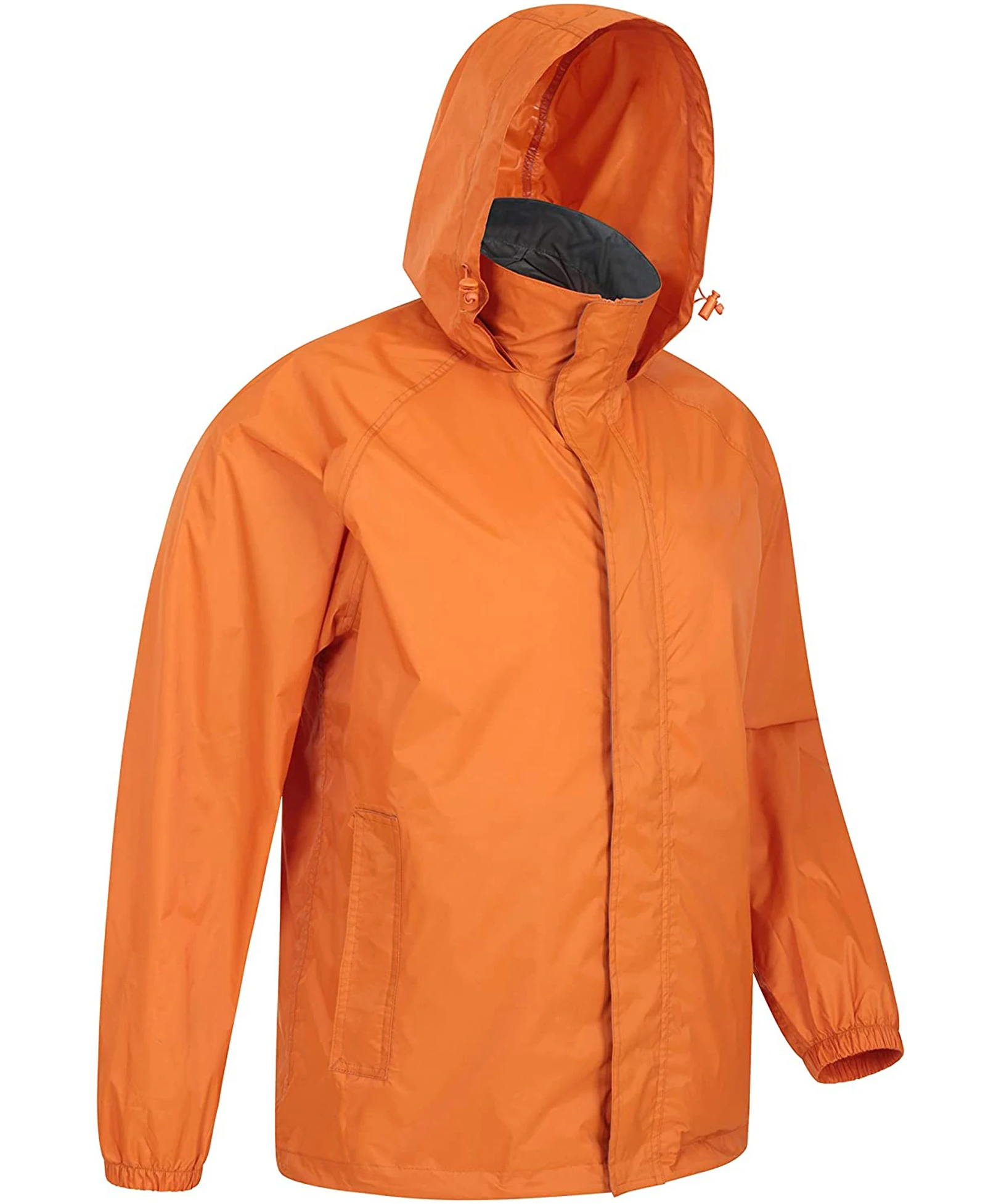 Нейлоновая ветровка куртки на молнии Водонепроницаемая дождевик Мужская прогулочная дождевая куртка мужские нейлоновые дождевики