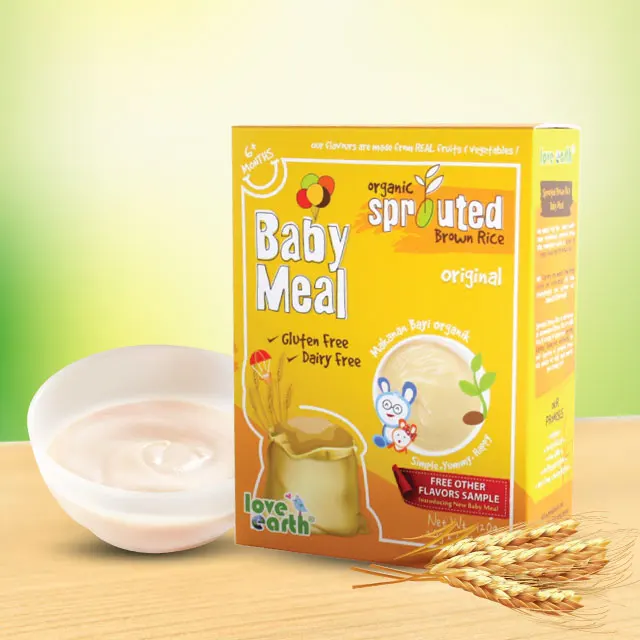 
Pure & Natural Sprouted Brown ice Baby Meal 