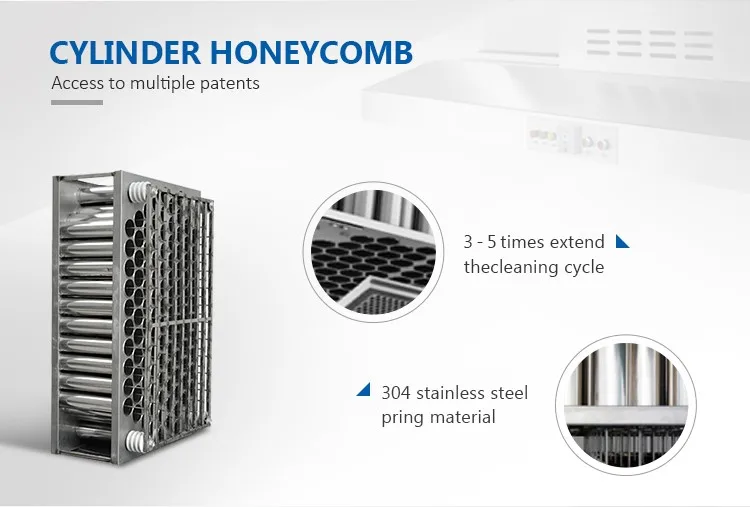 Somke filtration electrostatic commercial air cleaners