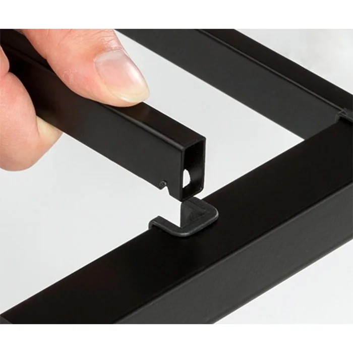 Low Price Matt Brown Metal Platform Bed Base Modern Double Bed Suitable Children Adults Students College Bed Frame Queen Size