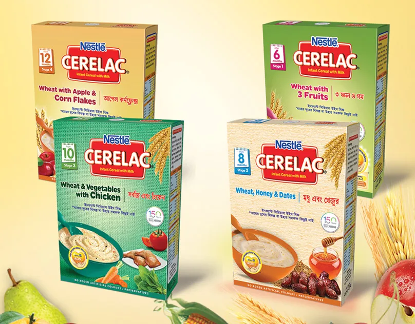 Оптовая продажа многозерновых хлопьев Nestle Cerelac