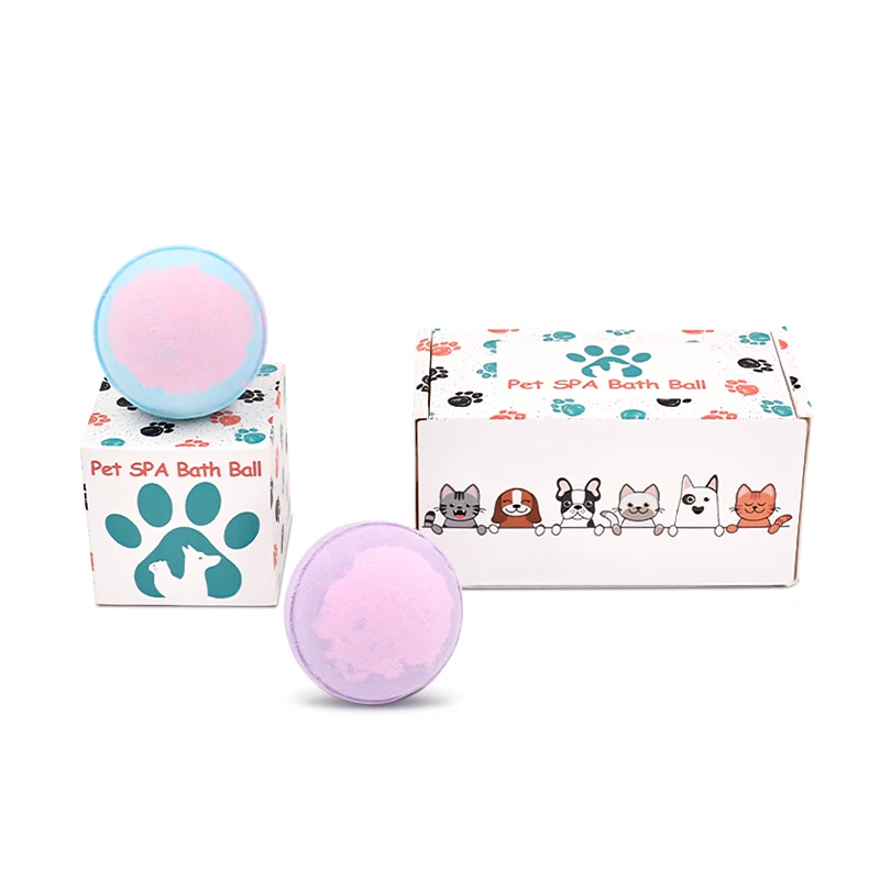  melao Private label Natural Vegan Organic pet bath Bombs SPA Salts