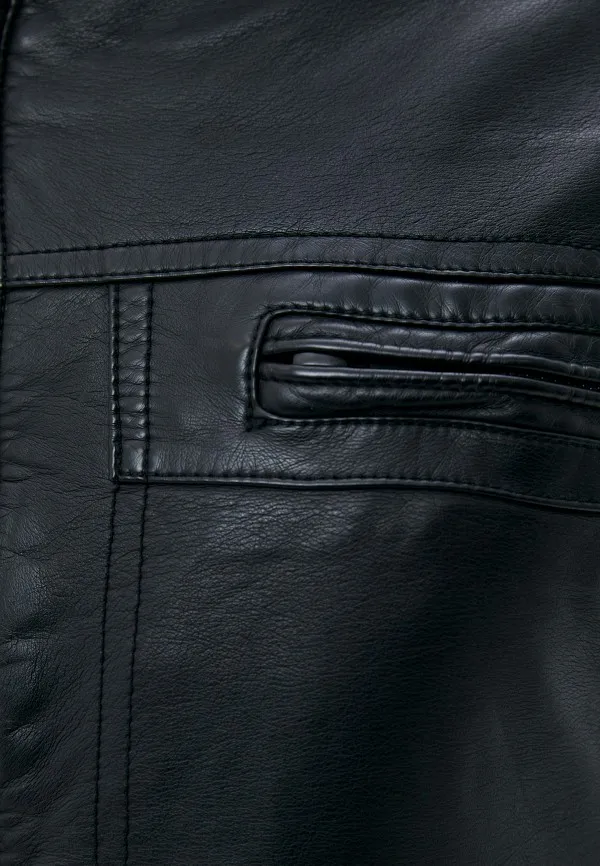 Wholesale Cheap Classic Fashion Slim Fit PU high quality men leather jacket Leather Men Jacket