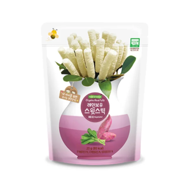 
Korean Rice Stick Organic Food Snacks Vege for baby made in Korea 