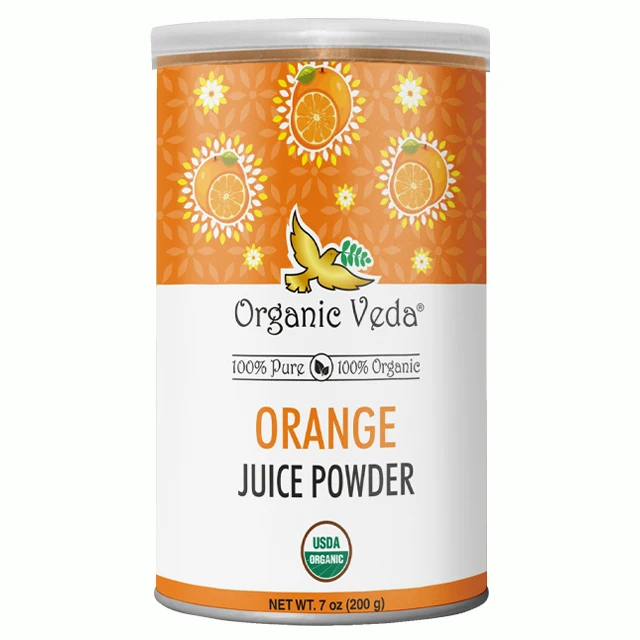 Wholesale orange powder supplier from India / Private label orange juice powder 100% Pure and organic for making orange drink