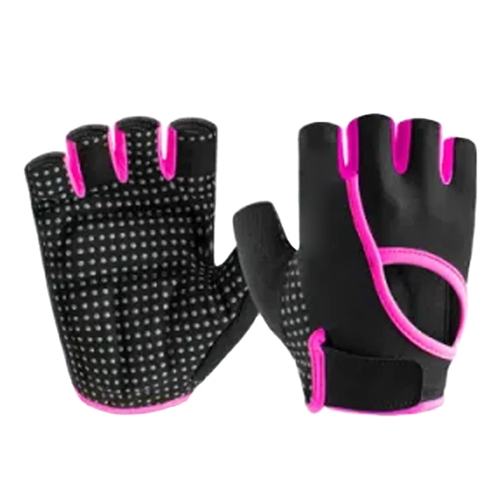 Custom Gym Half finger Anti Slip Gel Pad mittens racing motorcycle gloves