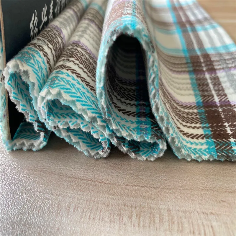 
fashion and Comfortable one side brushed fabric for baby jamas 