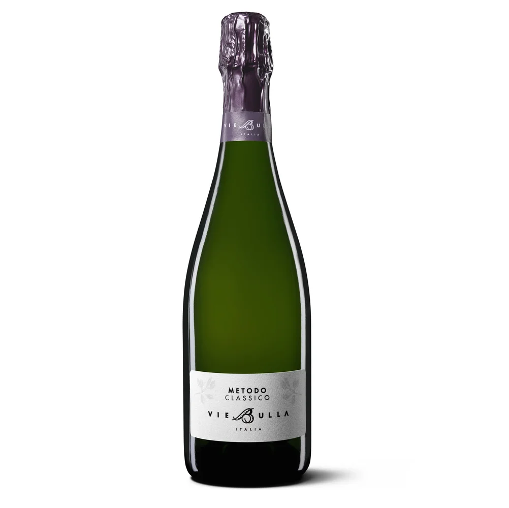 Итальянское игристое вино VieBulla Classic Method Brut 750 мл стеклянная бутылка премиум-класса сухой просекко поставка