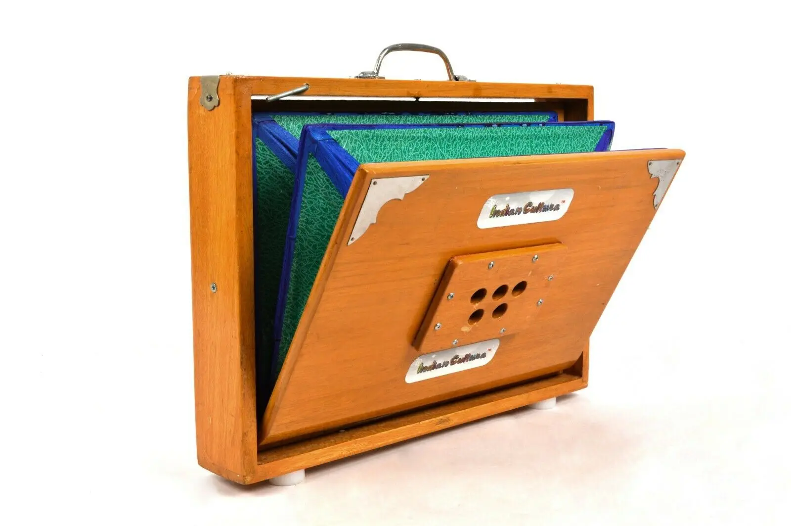 Shruti Box Folk Musical Instrument Surpeti Sheesham Wood Professional 13 Notes Big Size Playing Music Indian Cultura