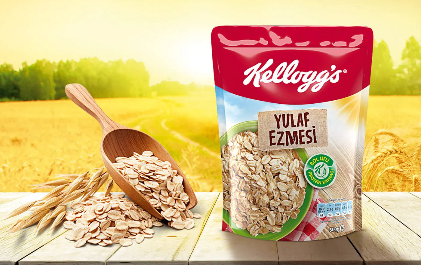 
HIGH QUALITY KELLOGS OAT MEAL 
