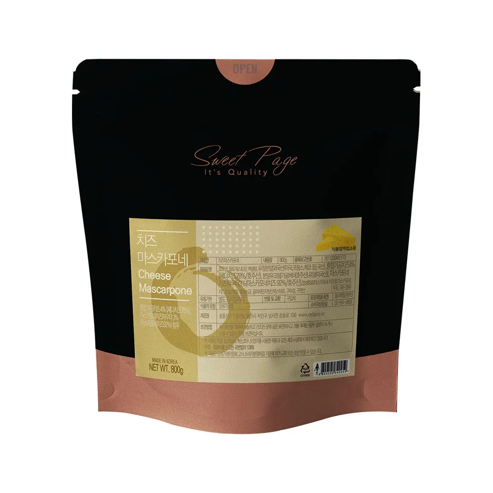Premium Quality Cellplus Revolutionary and Delicious tasteSweet Page Cheese Mascarpone Powder Made In Korea