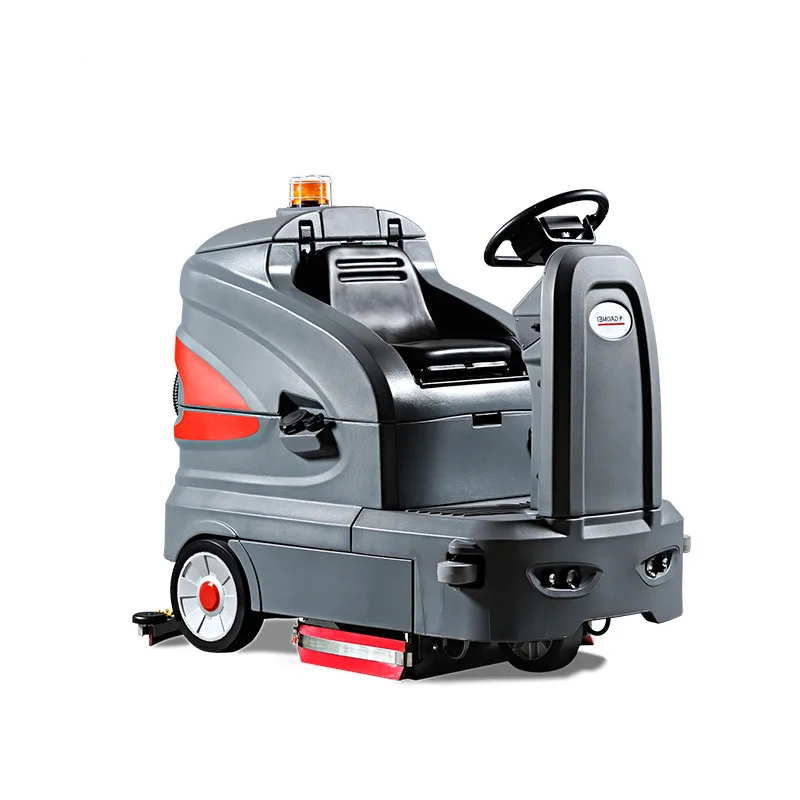 GM130 floor scrubber machine , ride on strong vacuum cleaner with ECO mode , best quality electric floor scrubber dryer