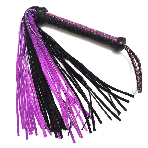 
Classical Leather Soft Flogger Bondage Whips 
