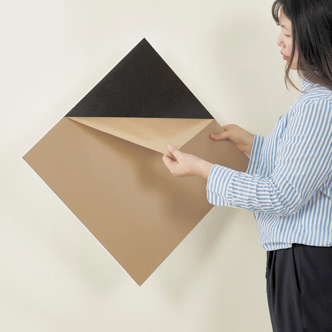 Korean Self-adhesive DIY Soundproofing Art board Panel sound absorbing and sound insulating together Noise Reduction panel