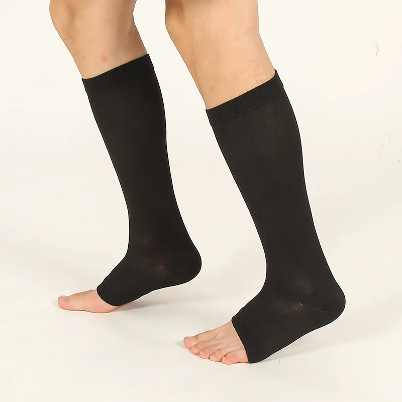 2023 Hot Selling Women Girls Toeless Knitted Long Leg Warmer Calf Ankle Knee Protect Socks sport socks