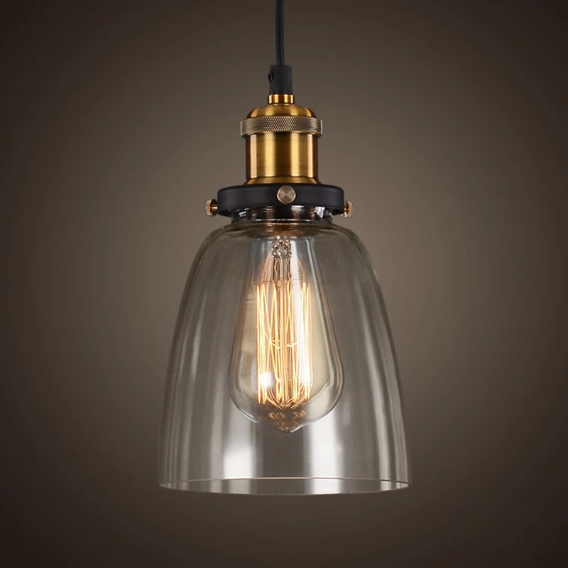European Living Room Chandelier Vintage Wooden Shade Ceiling Lamp Pendant Light
