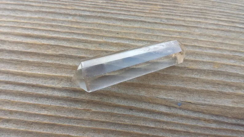 High quality Smoky Quartz double point  Natural gemstone pencil  Crystal Pencil Point  Healing Crystals for energy meditation