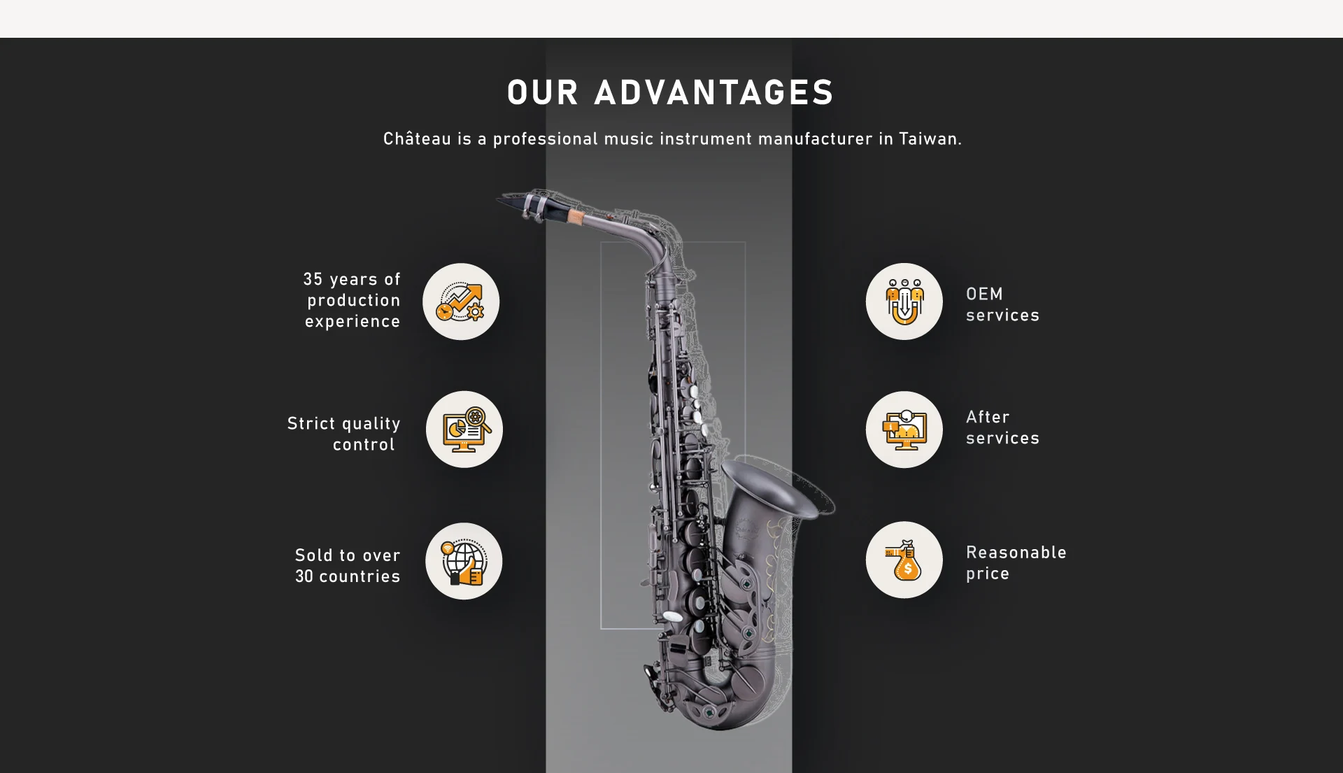 Musical High grade Brush Baritone Sax Baritone Saxophone with Case