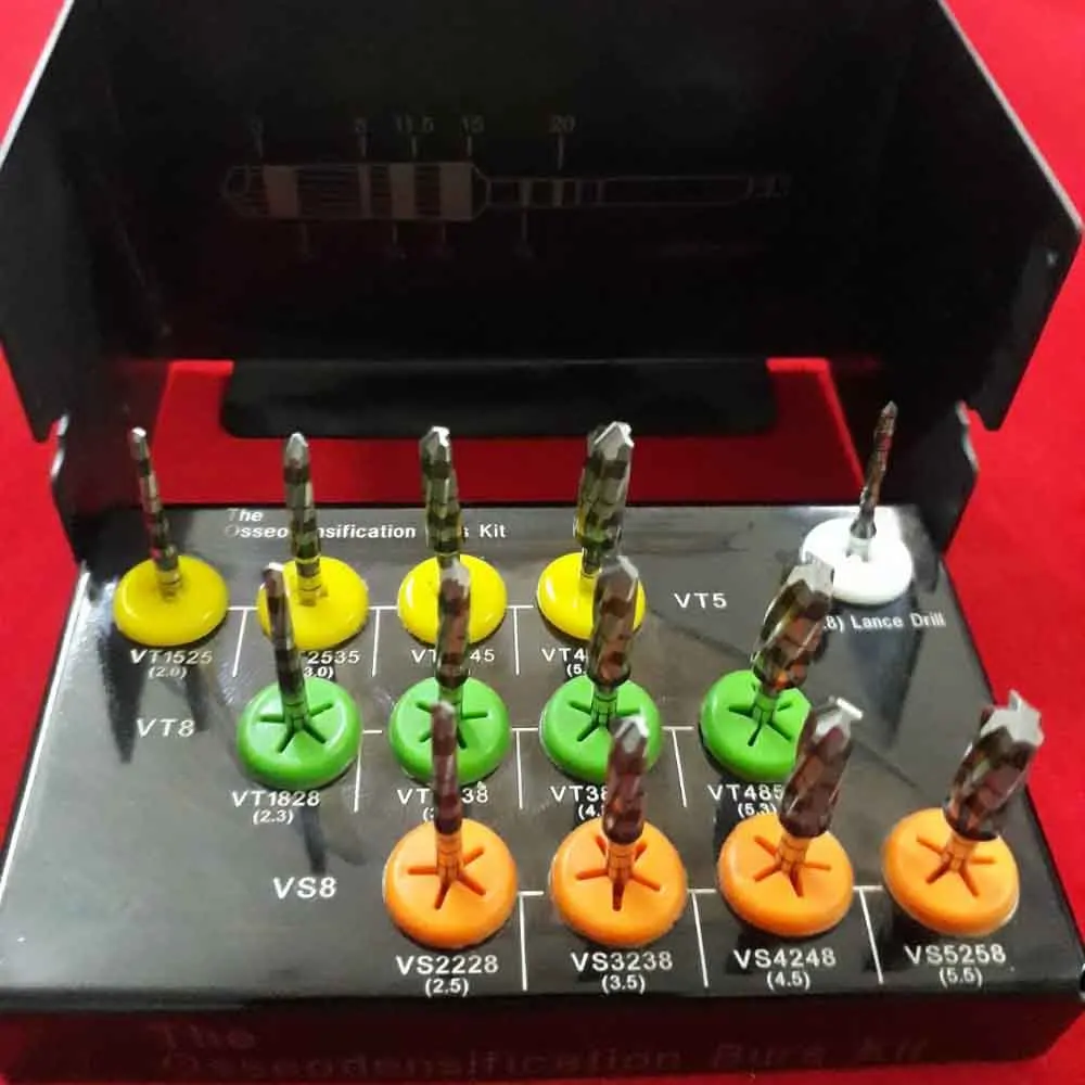 Dental Broken Screw Extractor Remove Implant kit Dental Remover Drill Driver Guide Implant Restoration Tools Kit