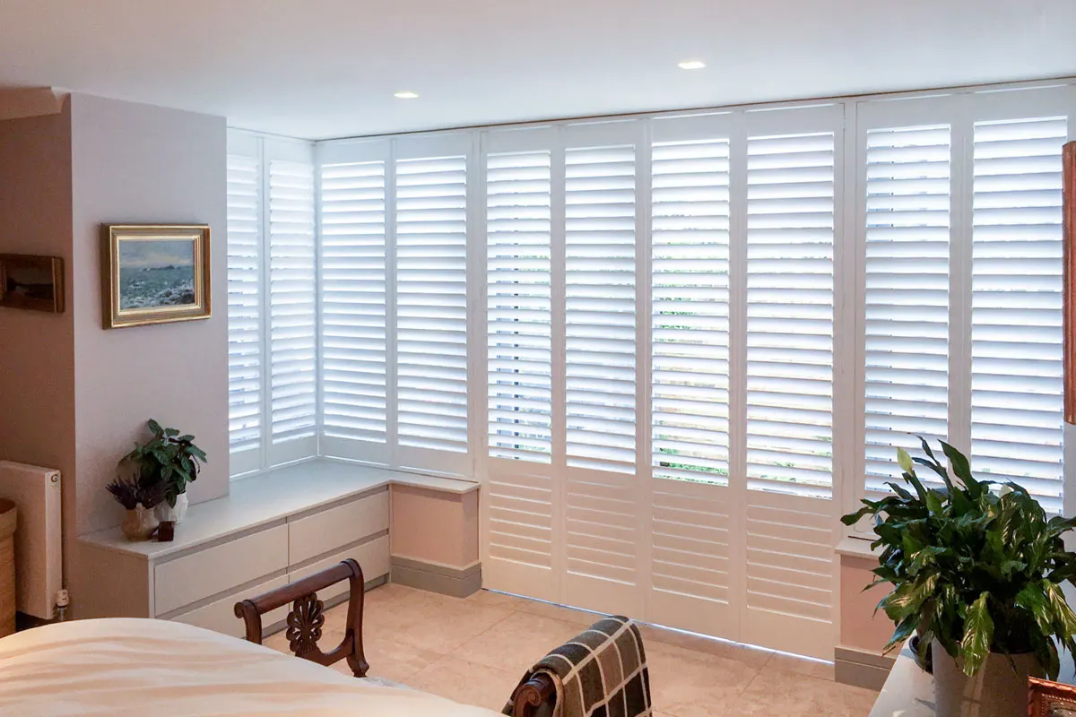Factory Price  Shutter PVC Material Home Interior Window Plantation Shutters