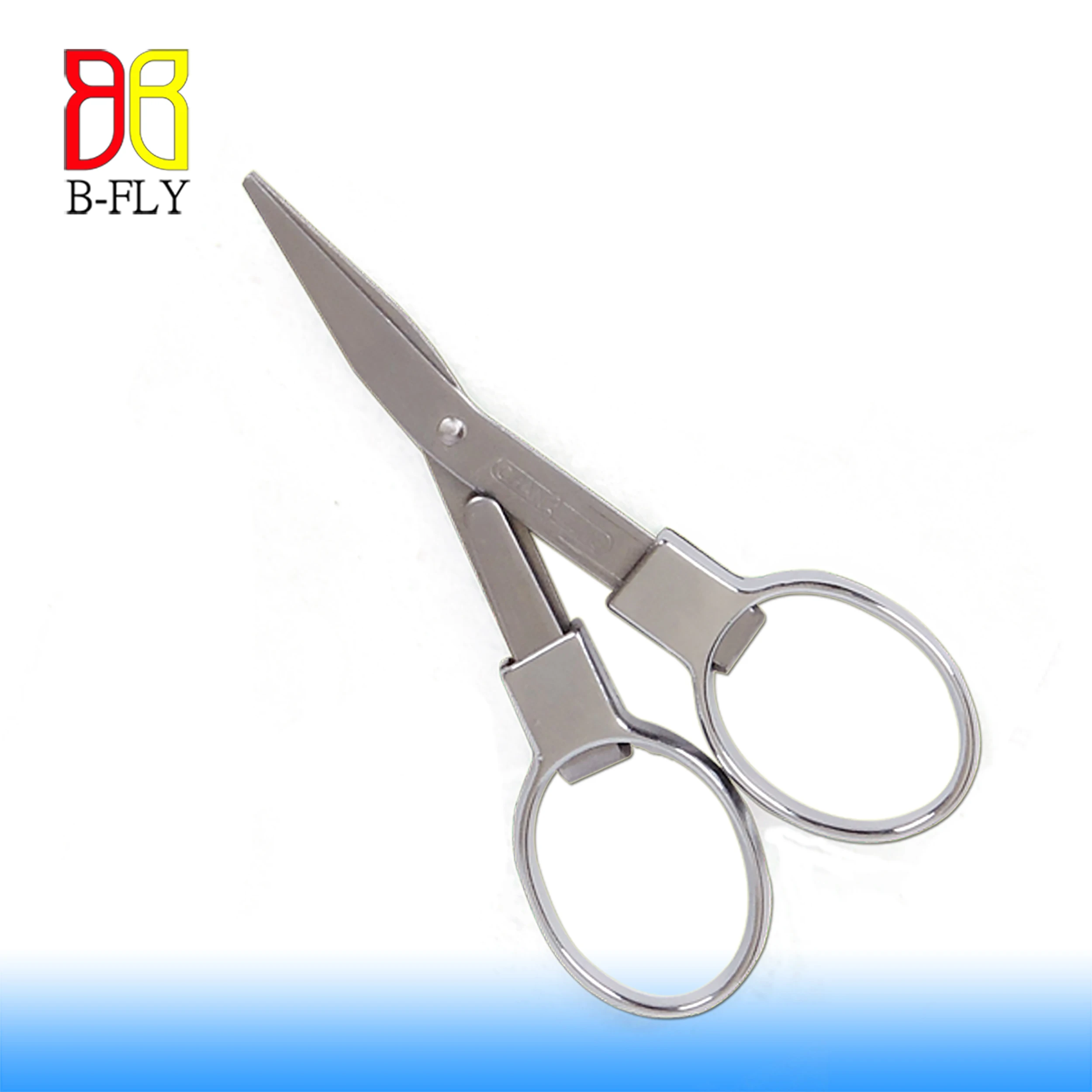 Складные ножницы с ручкой из цинкового сплава