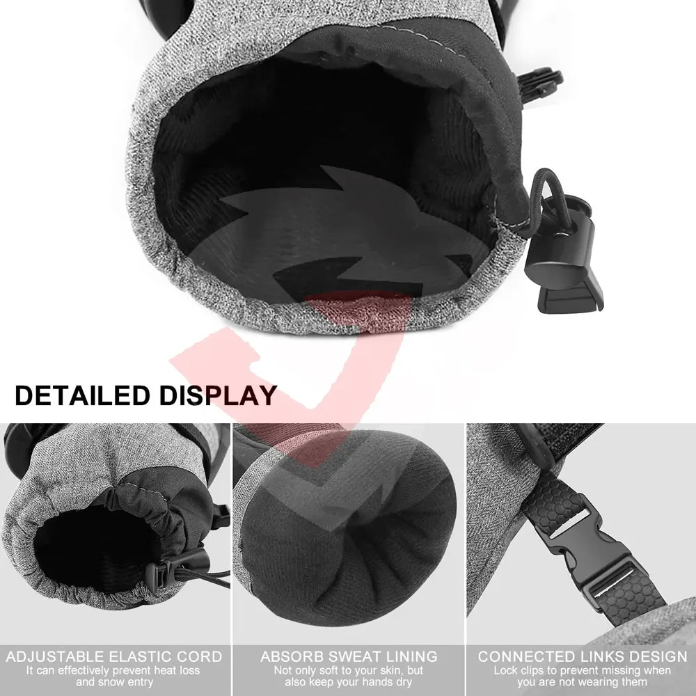 Производители продают перезаряжаемые лыжные перчатки с подогревом