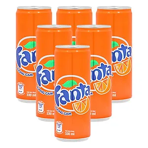 Factory Price High Quality Soft Drink Fanta Orange Flavor 330ml x 24 cans