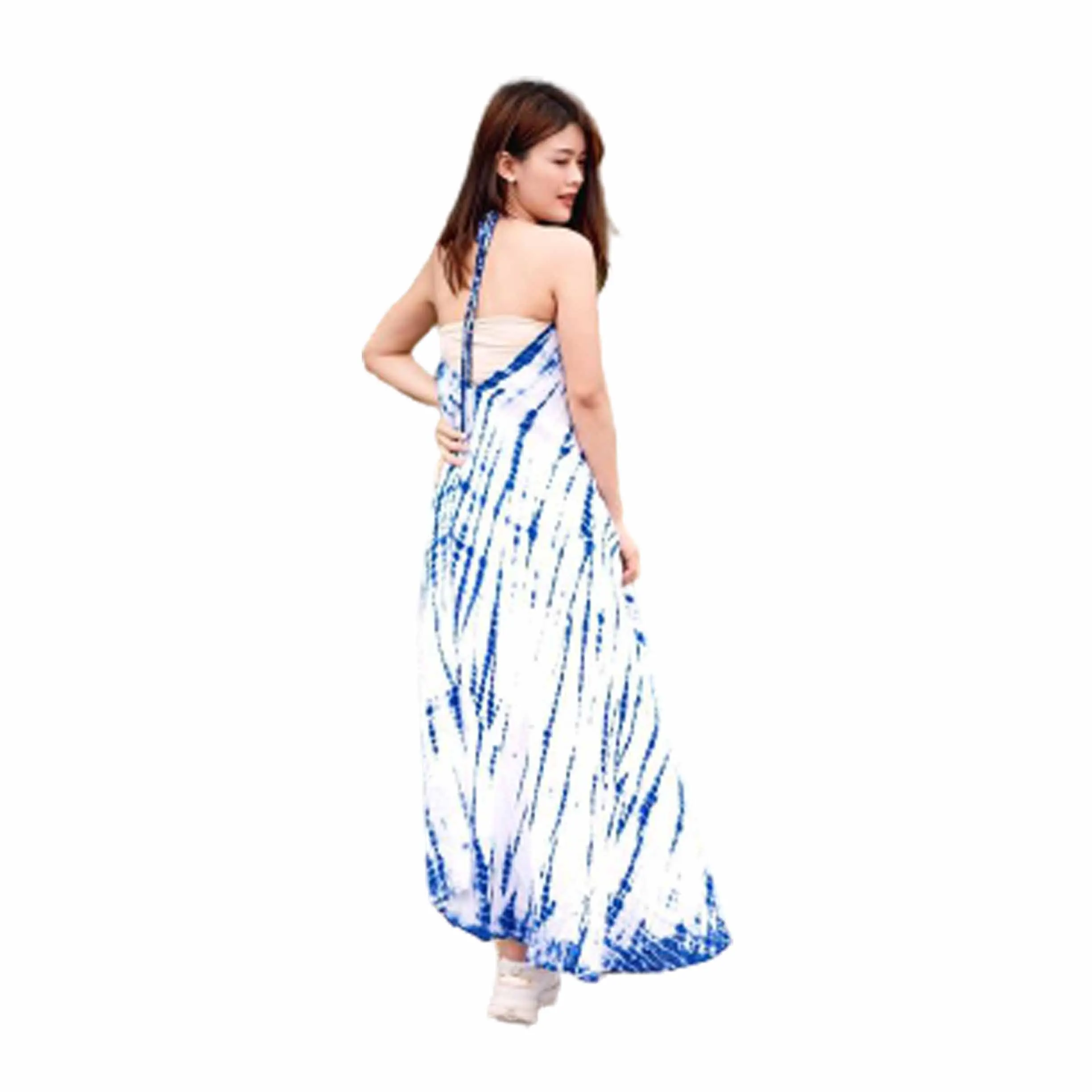 2022 Summer Jumpsuits Pants Wide leg Color Tie Dye Print V-neck Spaghetti Strap Overalls One Piece Jumpsuit  Dress for Women