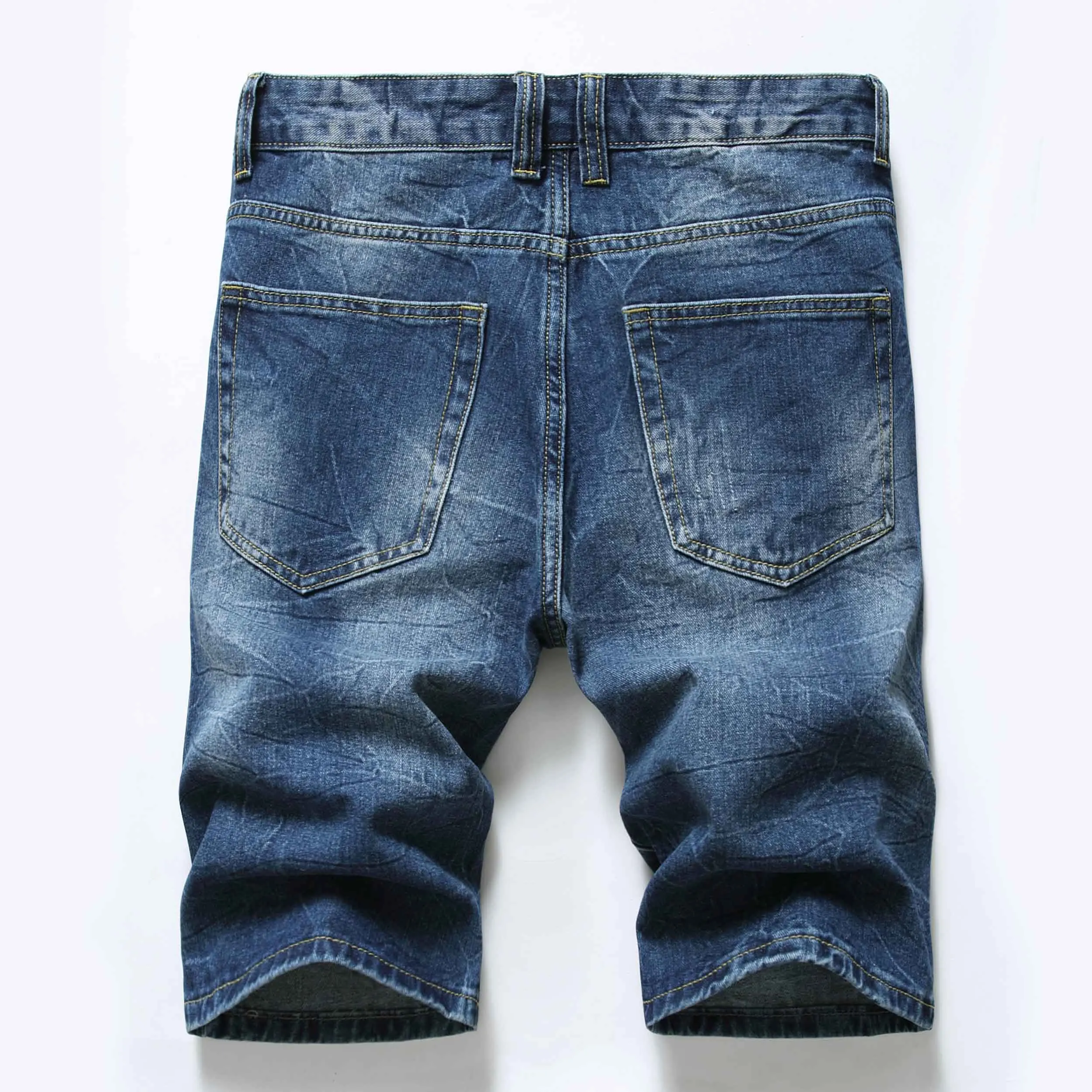 New style jeans shorts cheapest price supplier high quality men jeans