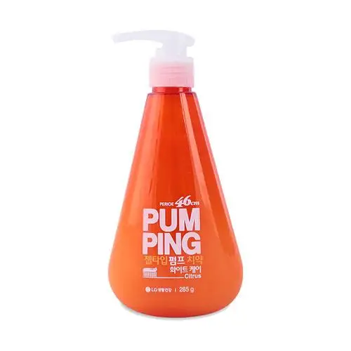 
285g Oral Cleasing Pumping Toothpaste Citrus For Adult Home Use From South Korea 