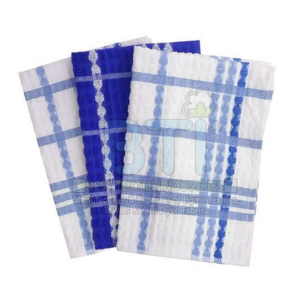 Yarn Dyed Multi Stripe Bath Towels 100% Cotton with Custom Packing Towel Set Kitchen Terry Towel