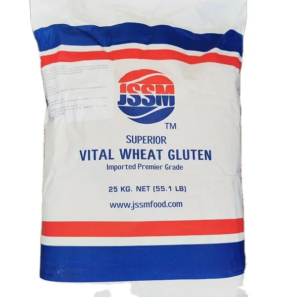 High protein wheat flour alternative to wheat gluten