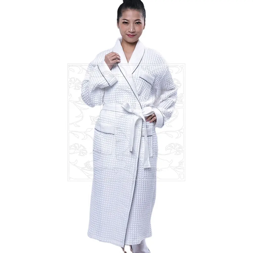 Latest design custom Green Bathrobes For Men Super Water Absorbent Men Bathrobes New Design Men Bathrobe