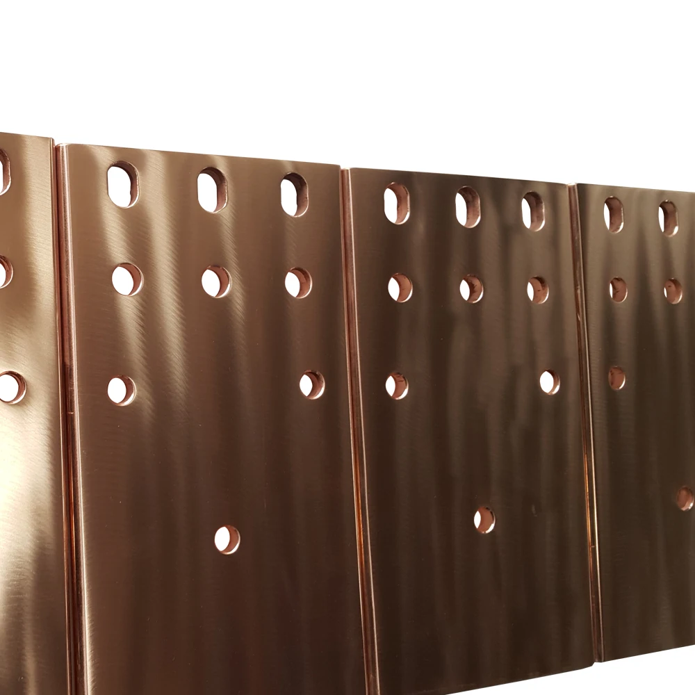 Premium Quality Copper Connector Costal Fabricated Busbars Round Square Flat Shape Good High Temperature Resistance