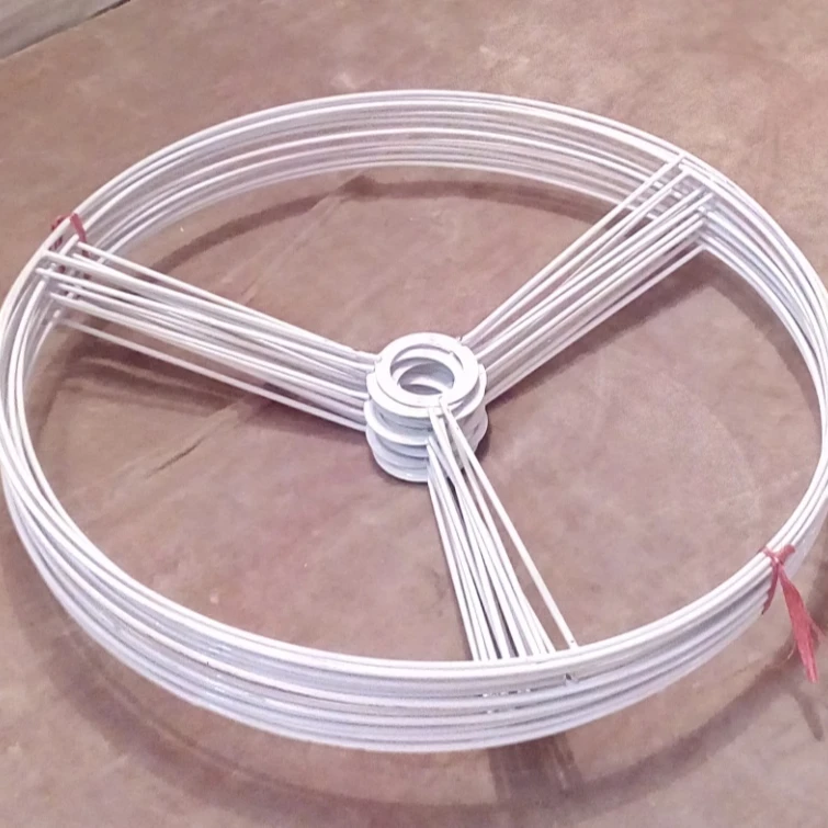 Chandelier Frame and Ceiling Lamp Shades Frame for Making Cylinder Lamp Shades in Linen Fabric