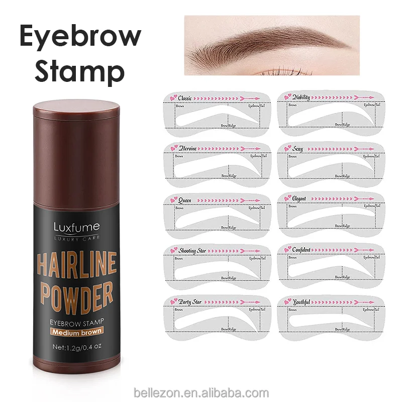 Private Label Hair Root Dye Instantly Color Shadow Cover Gray Hair Root Hair Touch-Up Hairline Powder