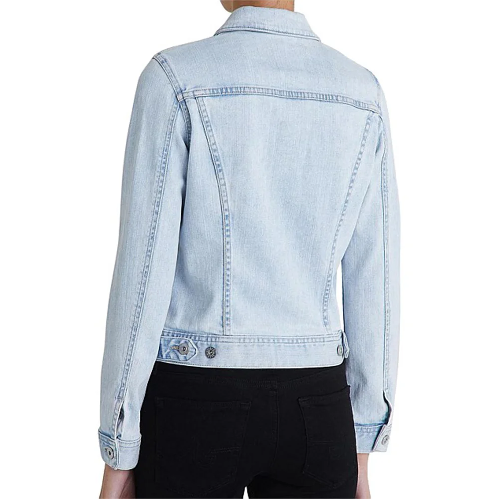  Легкая женская джинсовая куртка стильная военная одежда для вечеринок модные куртки по оптовой цене