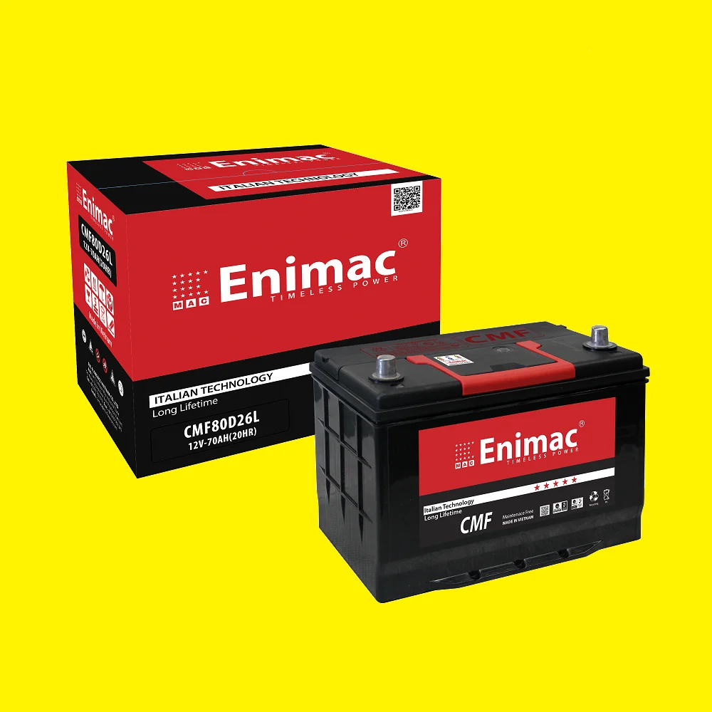 
new 12V battery Italia technology CMF80D26 Battery For Vehicles battery for car made in vietnam Solar power 