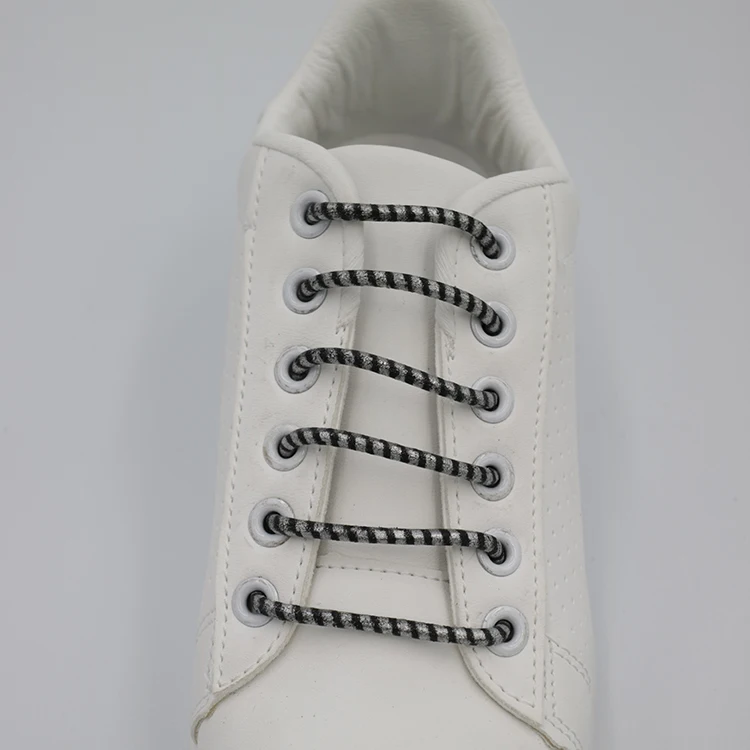  100% Rawhides производит кожаные шнурки для обуви с металлическим принтом