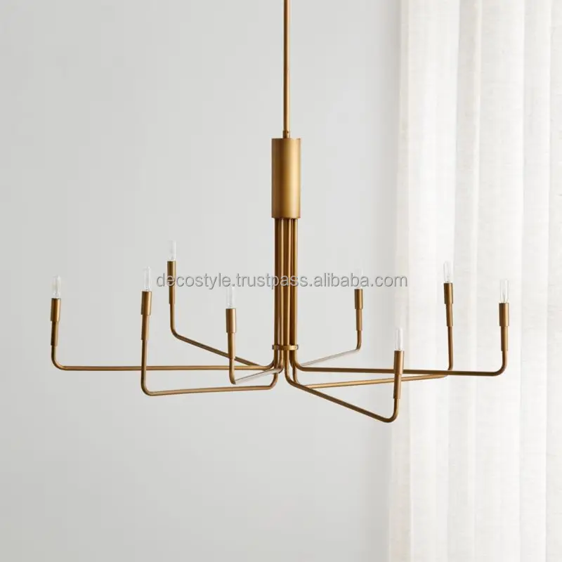 Black Iron Chandelier