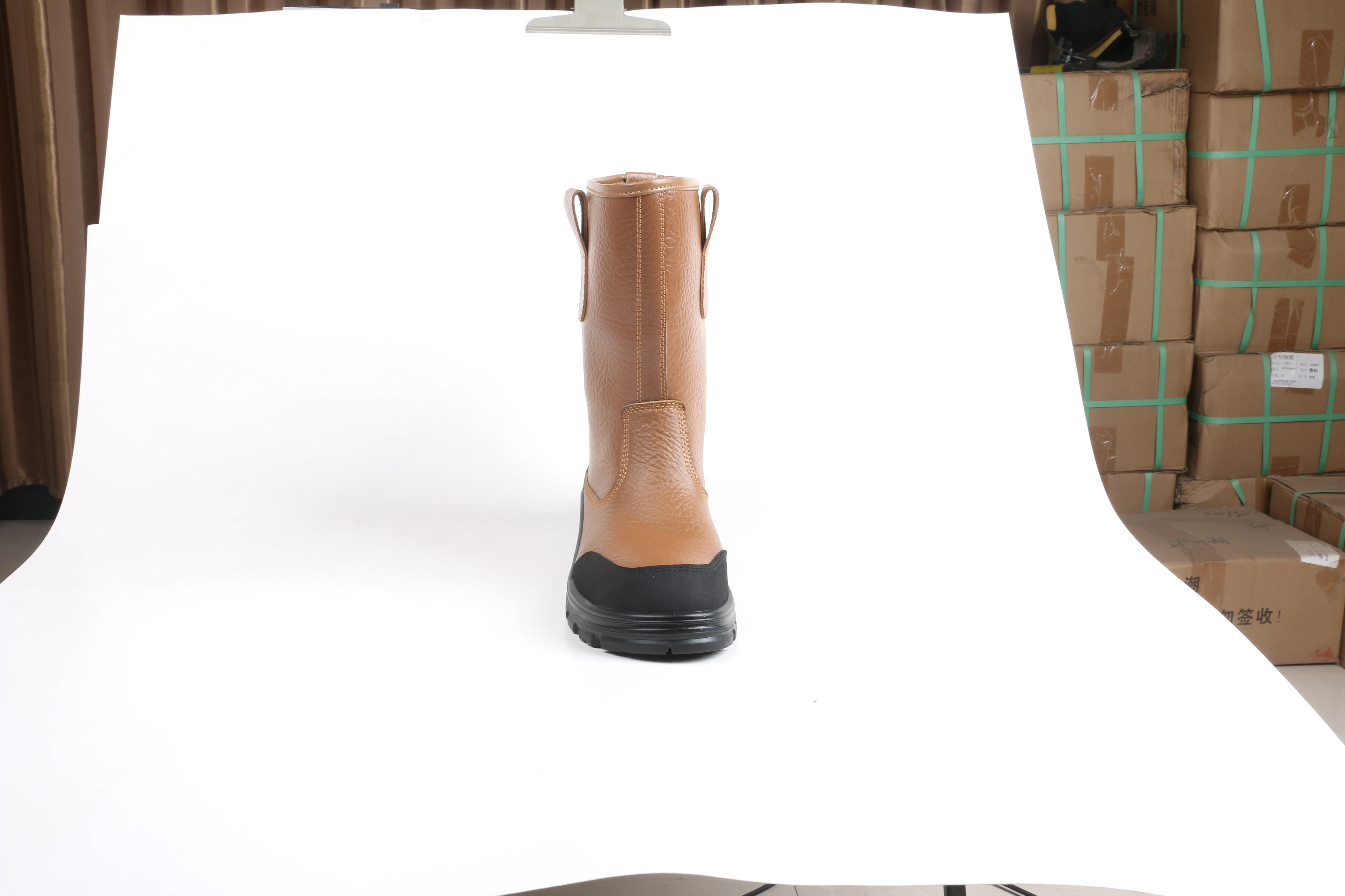 
High quality Waterproof high cut rigger safety boots for Hunting, Riding and Outdoot work place 