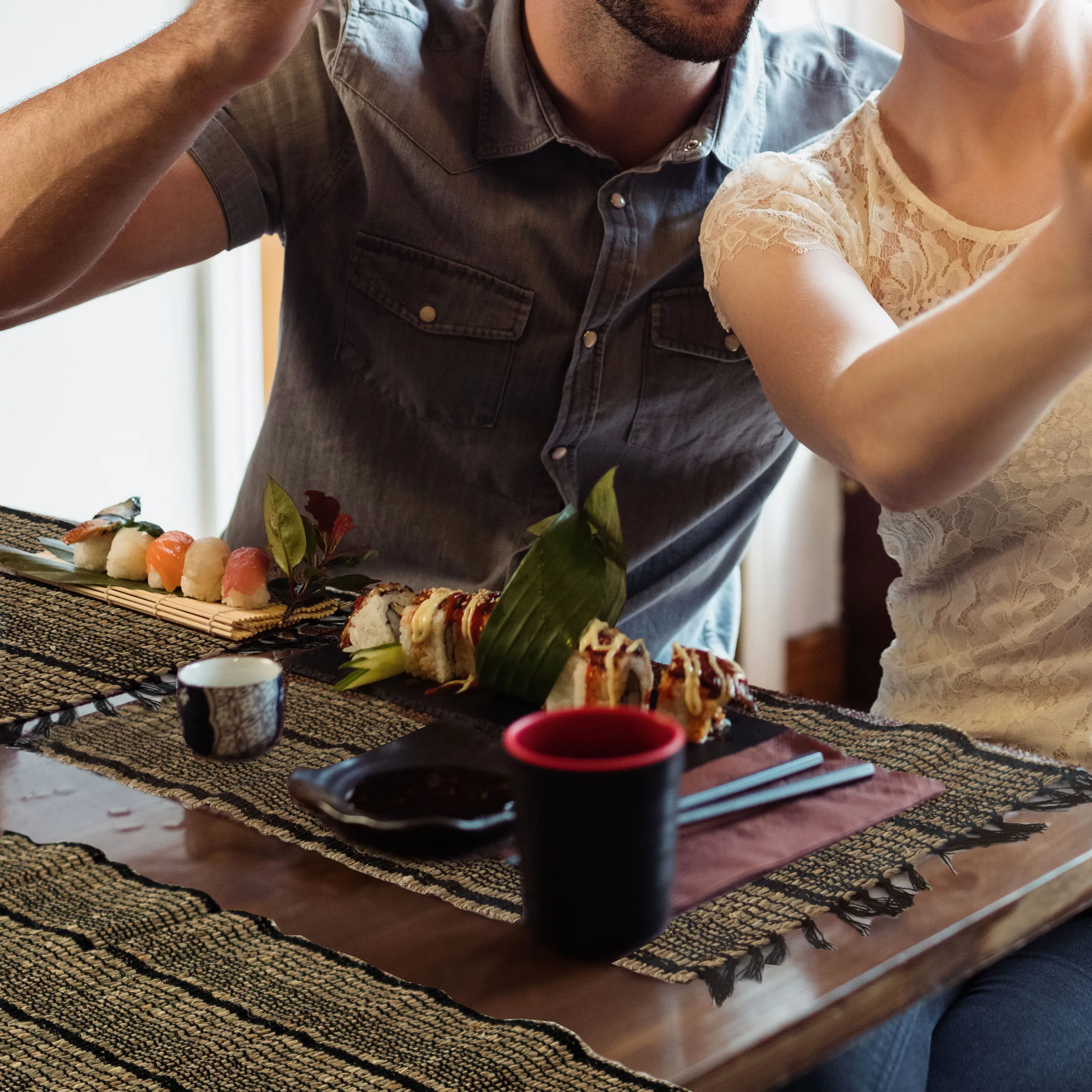 High Quality Private Label Seagrass Placemats, Dining Service Mats for Dining Table - Non-Slip Eco-Friendly Table Decor Placemat