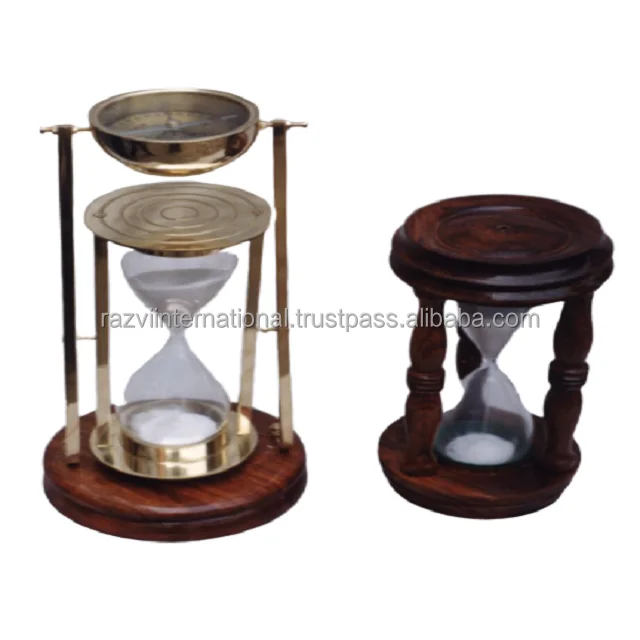Indian manufacturer cheap price decorative nautical sand timer