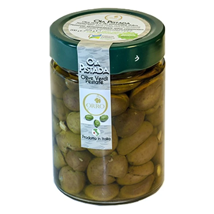Oia Pistada Can 275 G Green Olive Tinned Food
