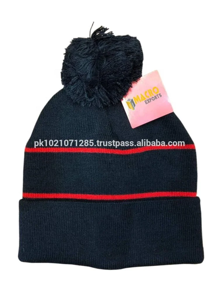 Custom Design Beanie On-demand Beanie Bobble Hats Wholesale New Style High Nice Sublimation Snapback Maker with Fur 25 Unisex PK
