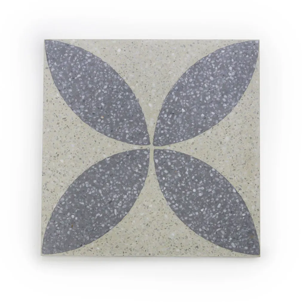 Terrazzo Handmade Tiles in Viet Nam for outdoor and indoor - Matte surface, beautiful pattern