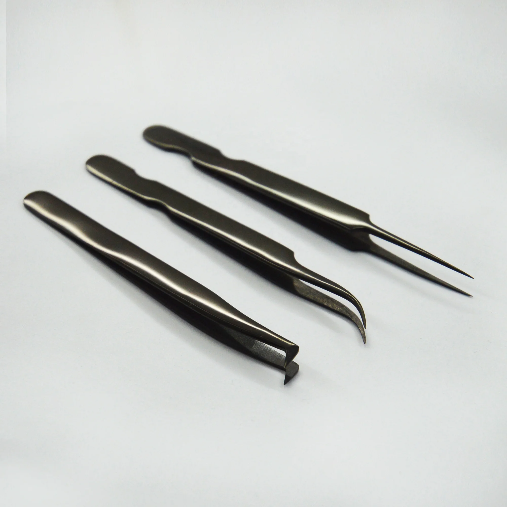 Pakistan Made Eyelash Extension Tweezers / Best Cosmetic Eyelash Tweezers /Fine Tips And Perfect Individual Tweezers