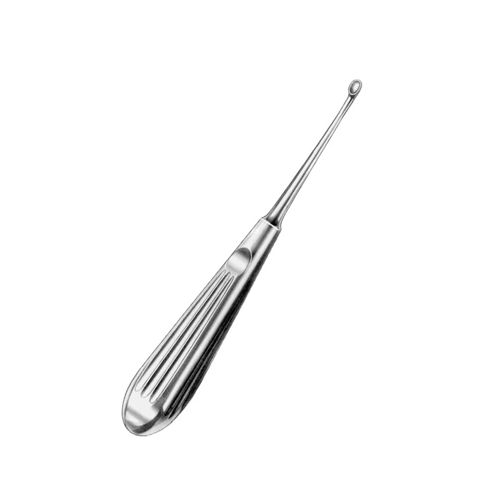 Professional Stainless Steel Surgical Instruments Bone Curettes Sharp Spoon Dental Surgical Instruments Orthopedic Bone Curettes